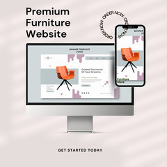 Custome furniture website, furniture store website, furniture for sale